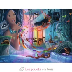 Puzzle Pocahontas Châteaux Disney 1000 pcs - Ravensburger