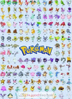 Puzzle Pokédex Pokémon 500 pièces - Ravensburger