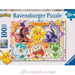 Puzzle Pokémon Écarlate et Violet 100 pcs XXL - Ravensburger