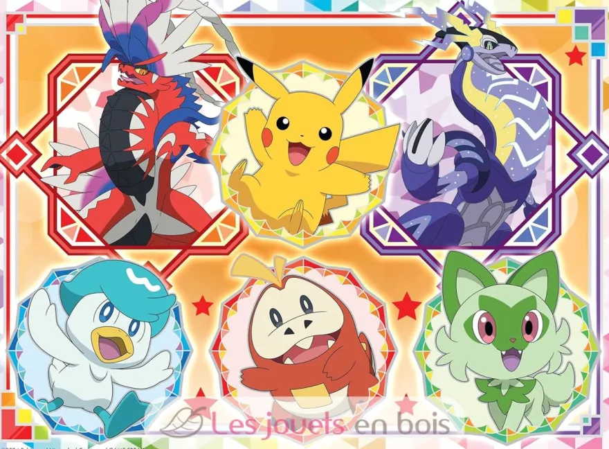 Puzzle Pokémon Écarlate et Violet 100 pcs XXL - Ravensburger