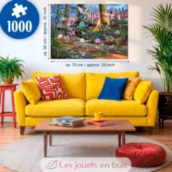 Puzzle Pokémon Voltali et centrale électrique 1000 pcs - Ravensburger