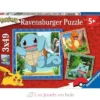 Puzzle Pokémon 3x49 pcs - Ravensburger