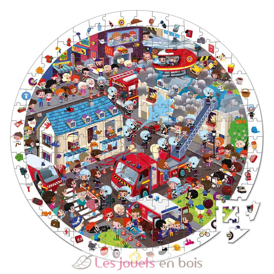 Puzzle Pompiers de l'extrème - Janod