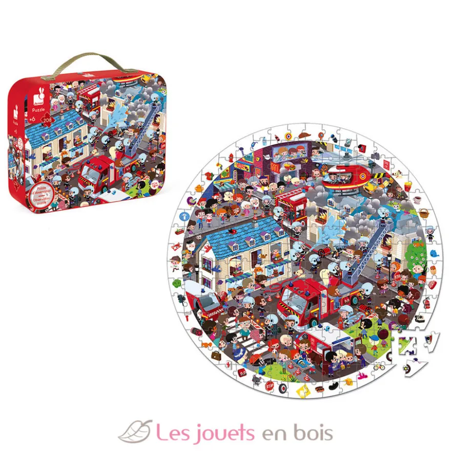 Puzzle Pompiers de l'extrème - Janod
