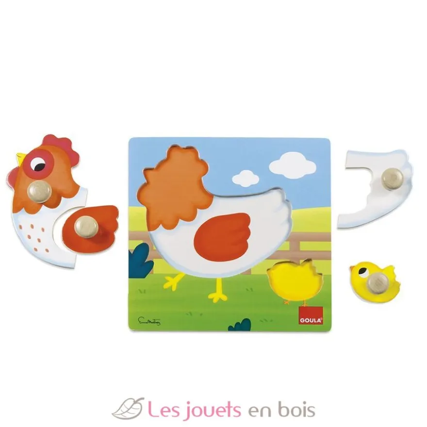 Puzzle Poule - Goula