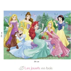 Puzzle Rencontre avec les princesses Disney 45 pcs - Nathan