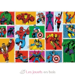 Puzzle Retro Marvel 3000 pcs - Nathan