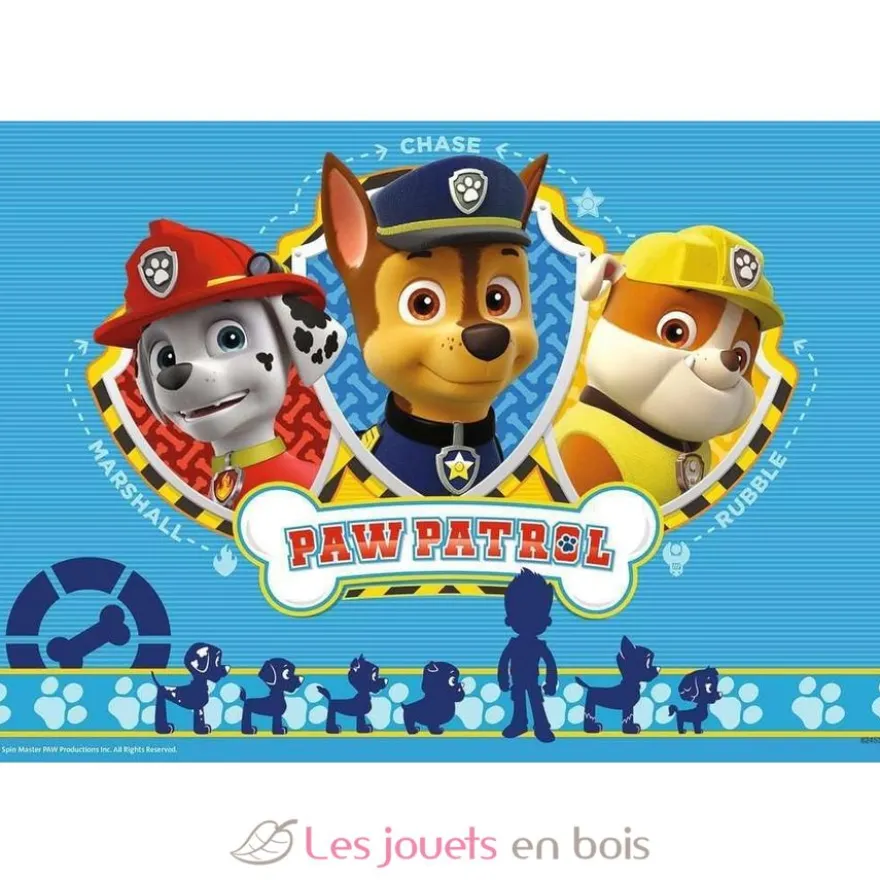Puzzle Ryder et la Pat‘Patrouille 2x12 pcs - Ravensburger