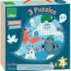 3 puzzles Animaux du monde - Vilac