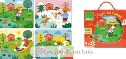 Puzzles des 4 saisons - Vilac