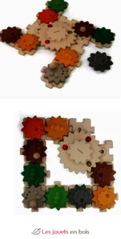 Puzzles engrenages - Plan Toys