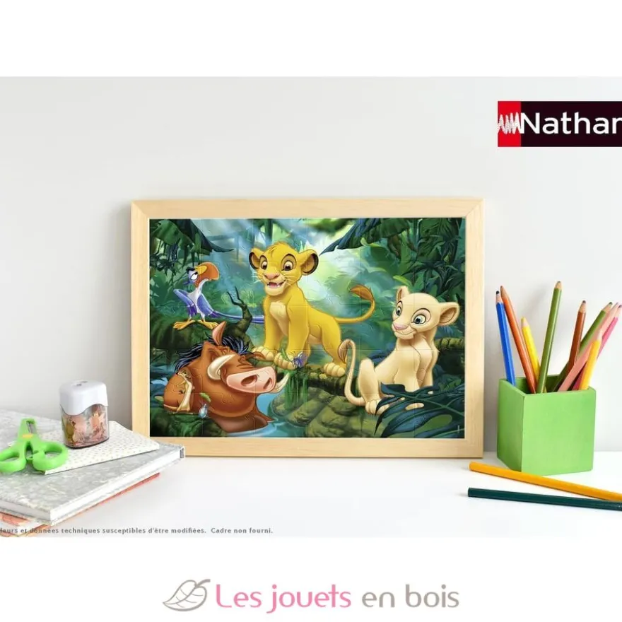 Puzzle Simba & Co 30 pcs - Nathan