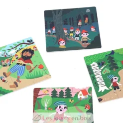 4 puzzles Le Petit Poucet - Vilac