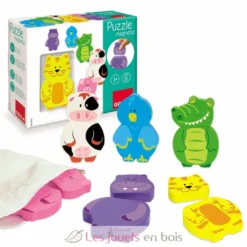 6 Puzzles magnétiques Animaux - Goula