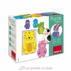 6 Puzzles magnétiques Animaux - Goula