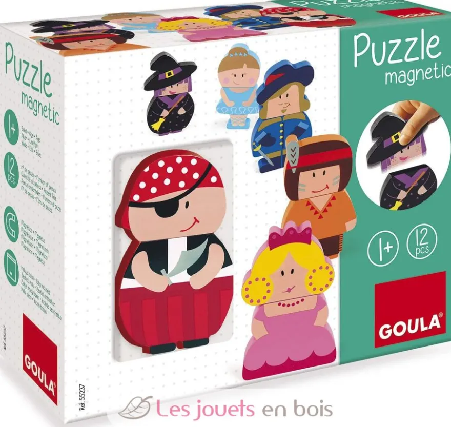 Puzzles magnétiques personnages - Goula