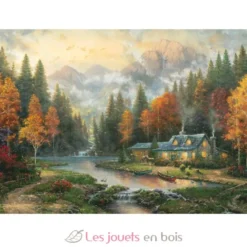 Puzzle Soirée d'automne au bord du lac 1000 pcs - Schmidt Spiele