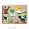Puzzle sonore animaux de la ferme - Melissa & Doug