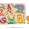 Puzzle sonore animaux du zoo - Goki