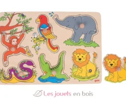 Puzzle sonore animaux du zoo - Goki