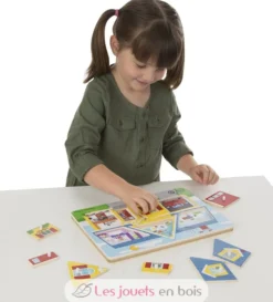 Puzzle sonore Autour de la maison - Melissa & Doug