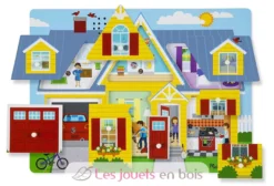 Puzzle sonore Autour de la maison - Melissa & Doug