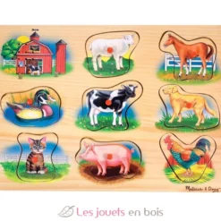 Puzzle sonore ferme - Melissa & Doug