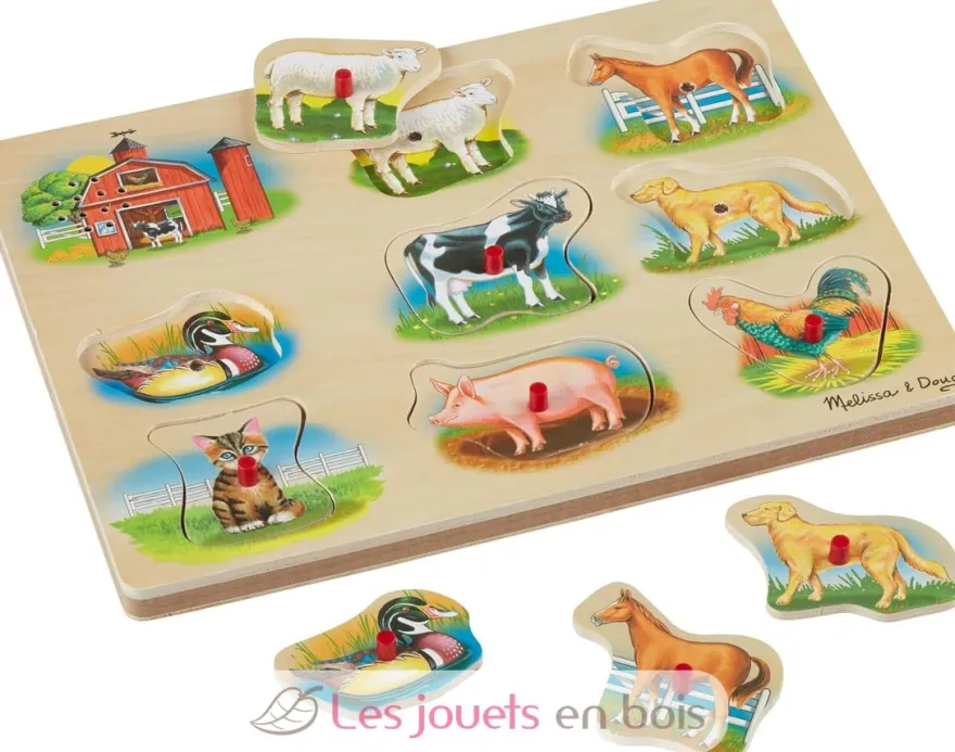 Puzzle sonore ferme - Melissa & Doug