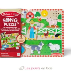 Puzzle sonore ferme Old MacDonald - Melissa & Doug