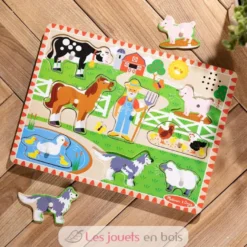 Puzzle sonore ferme Old MacDonald - Melissa & Doug