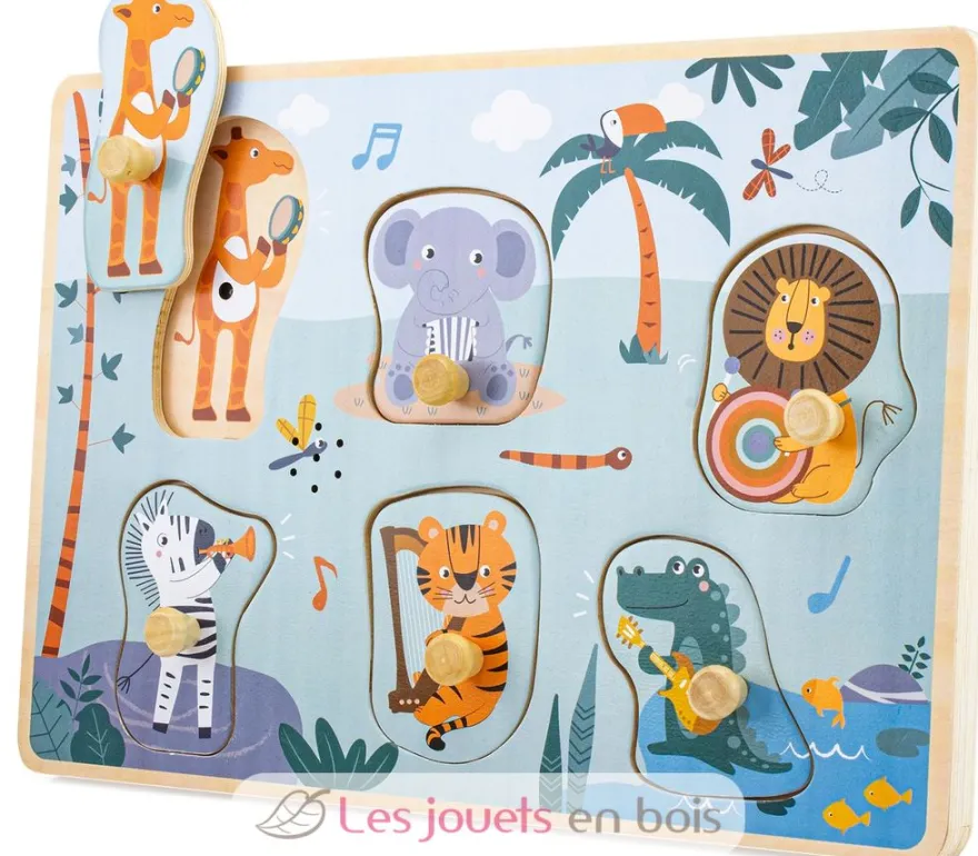 Puzzle sonore Jungle musicale - Ulysse