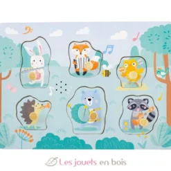 Puzzle sonore Les animaux musiciens - Ulysse