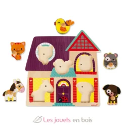 Puzzle sonore Mes Petits Compagnons - Janod