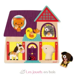 Puzzle sonore Mes Petits Compagnons - Janod