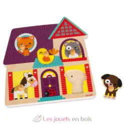 Puzzle sonore Mes Petits Compagnons - Janod