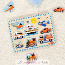 Puzzle sonore véhicules - Melissa & Doug
