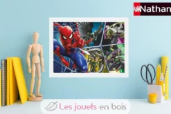 Puzzle Spiderman contre les méchants 45 pcs - Nathan