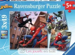 Puzzle Spiderman en action 3x49 pcs - Ravensburger