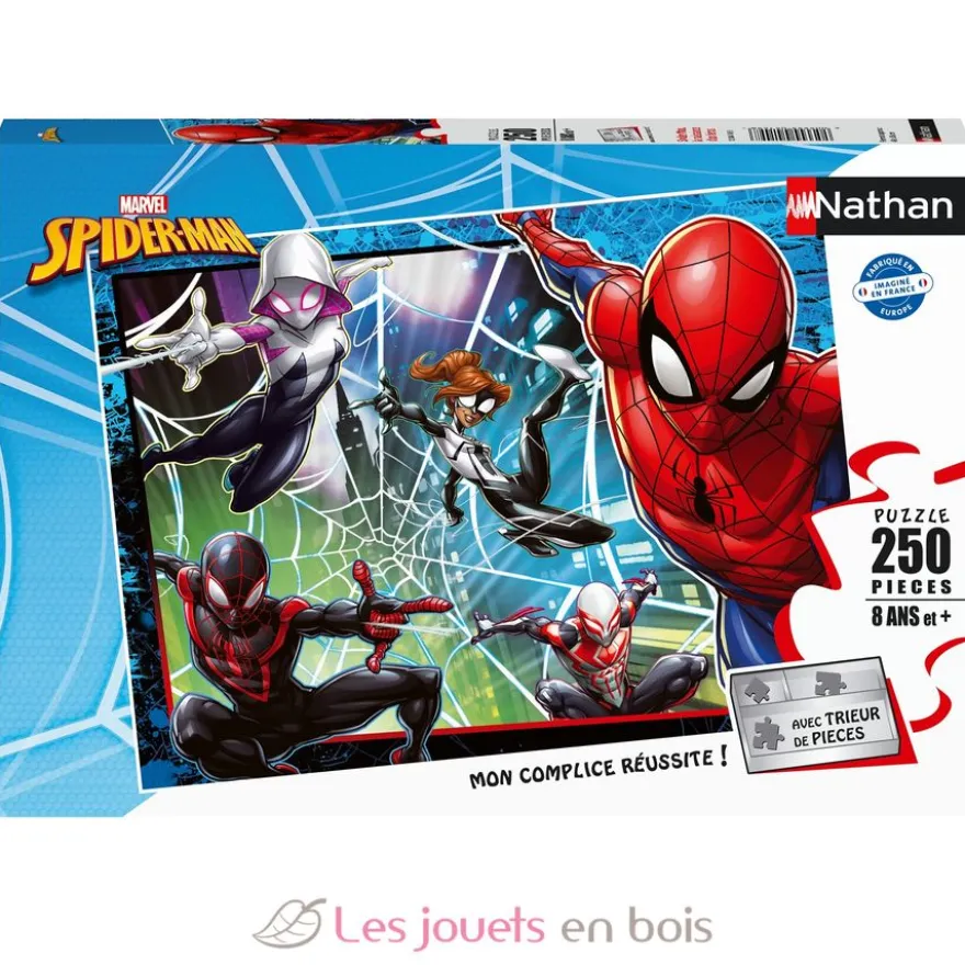 Puzzle Spider Man naissance d'un héros 250 pcs - Nathan