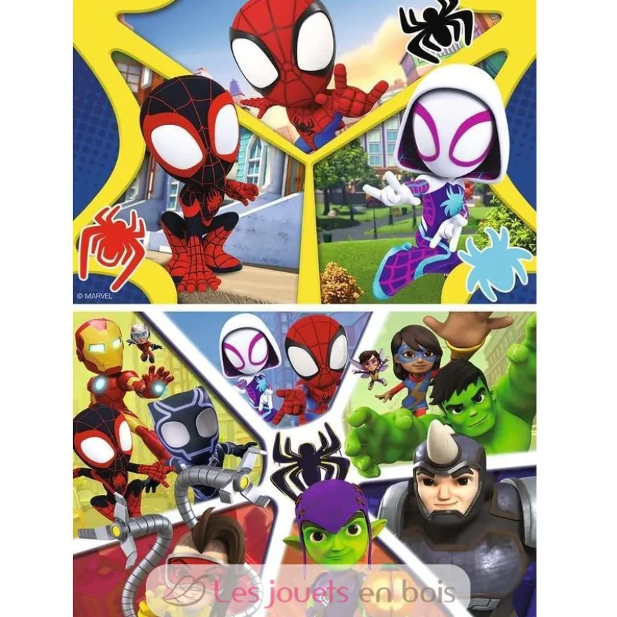 Puzzle Spidey et compagnie 2x24 pcs - Ravensburger