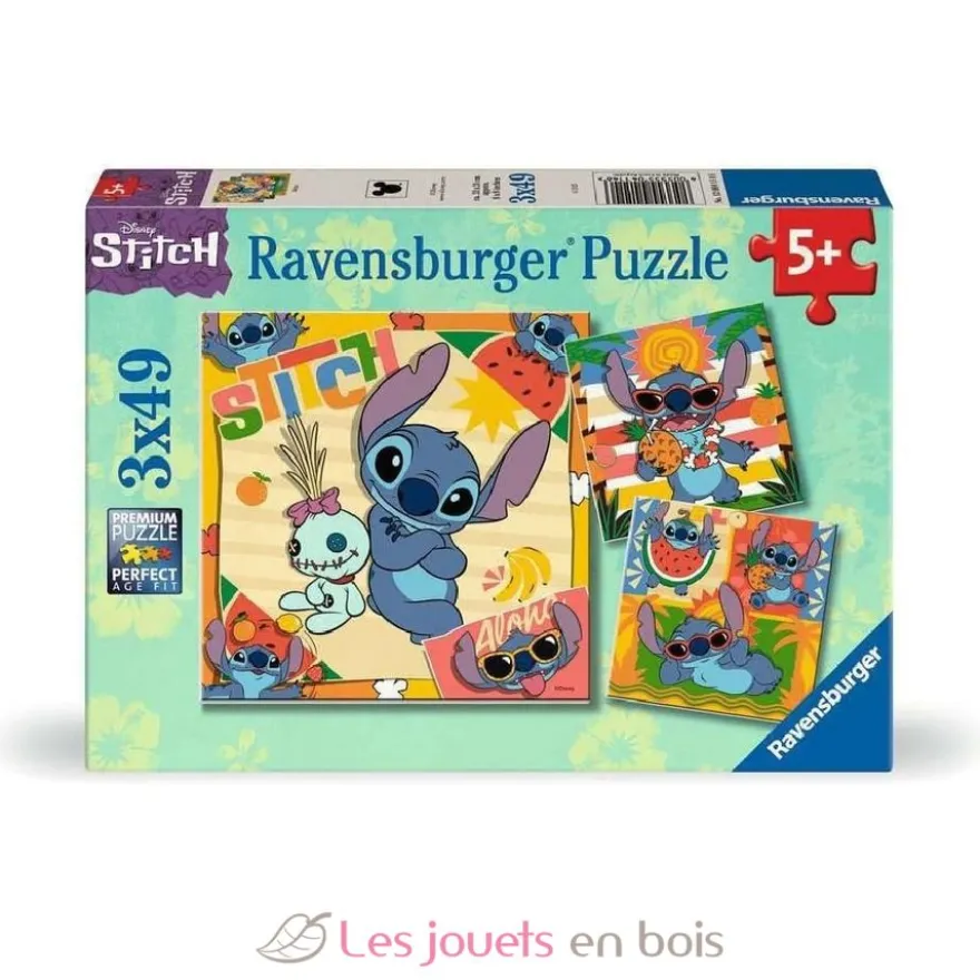 Puzzle Stitch Aloha 3x49 pcs - Ravensburger