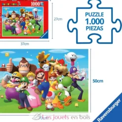 Puzzle Super Mario 1000 Pcs - Ravensburger
