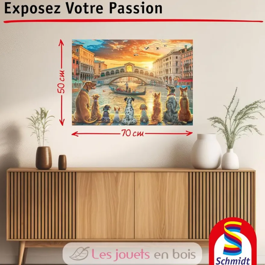 Puzzle Sur le quai 1000 pcs - Schmidt Spiele