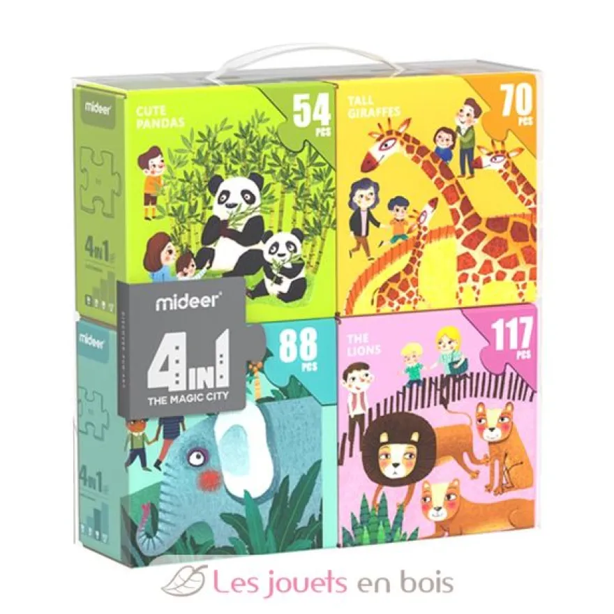Puzzles évolutifs animaux - Mideer