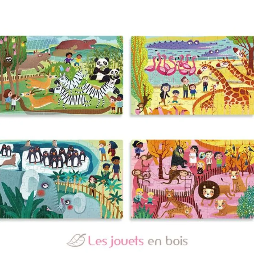 Puzzles évolutifs animaux - Mideer