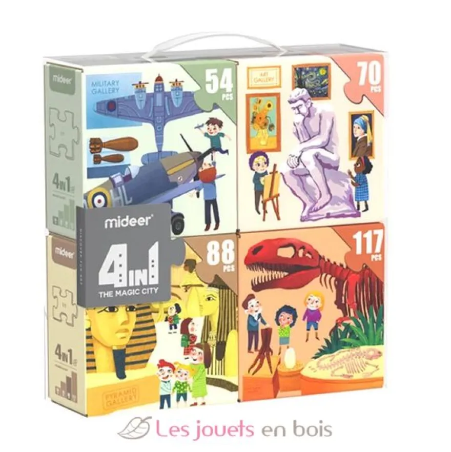 Puzzles évolutifs Musée - Mideer
