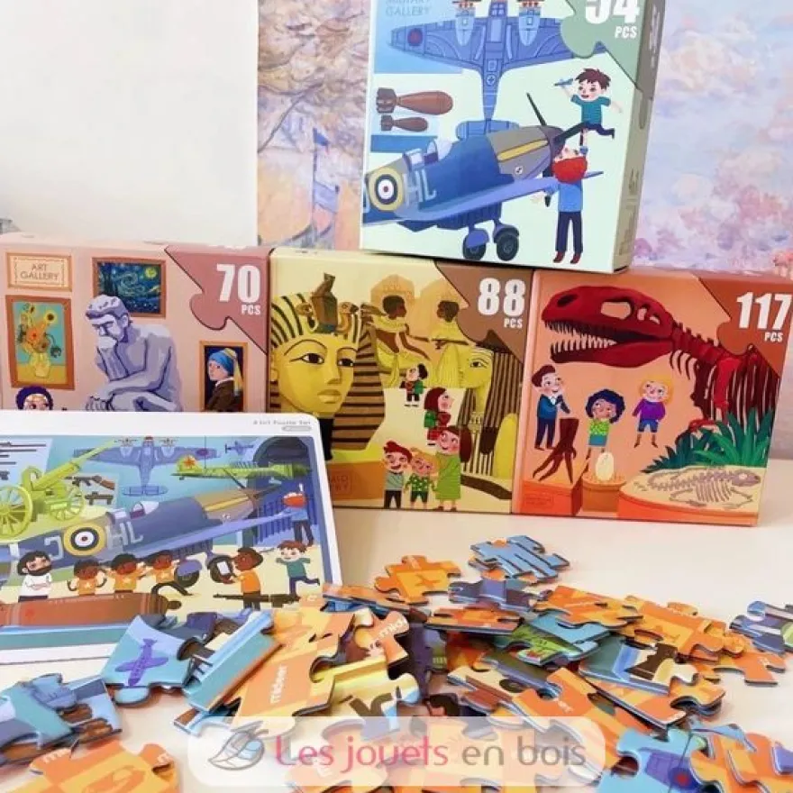 Puzzles évolutifs Musée - Mideer