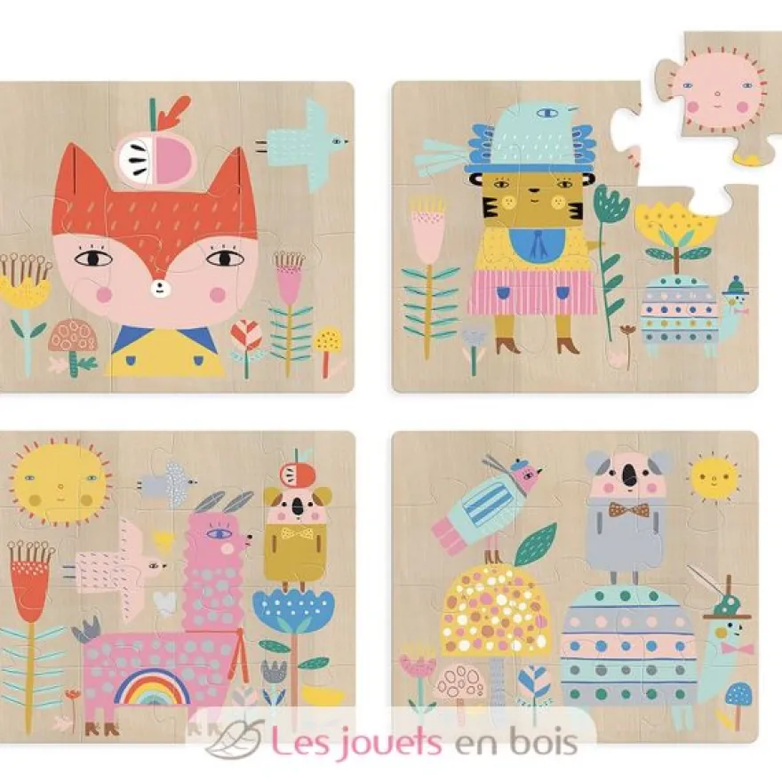 Puzzles évolutifs Suzy Ultman - Vilac