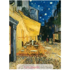 Puzzle Terrasse de café le soir 1000 pcs - Ravensburger