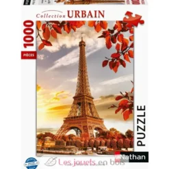 Puzzle Tour Eiffel en automne 1000 pcs - Nathan